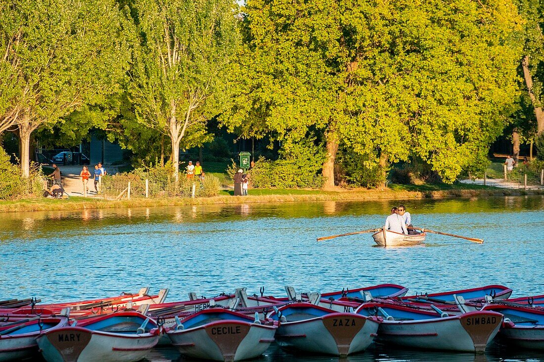 France,Paris,the Bois de Vincennes,Daumesnil Lake