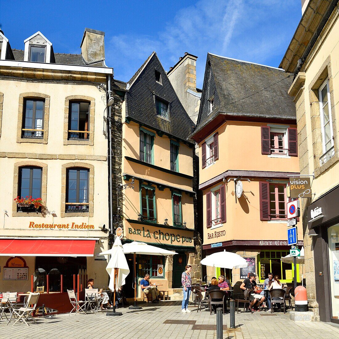 France,Finistere,Morlaix,place de Viarmes