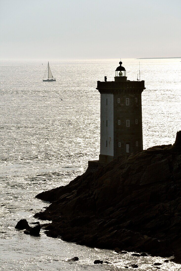 France,Finistere,Iroise see,Armorique Regional natural park,Le Conquet,Kermorvan peninsula,lighthouse