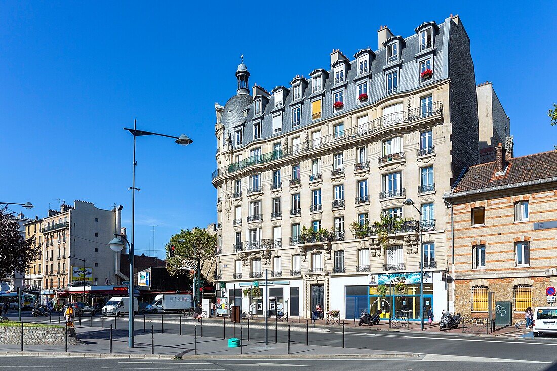 Frankreich,Hauts de Seine,Clichy,Boulevard Victor Hugo