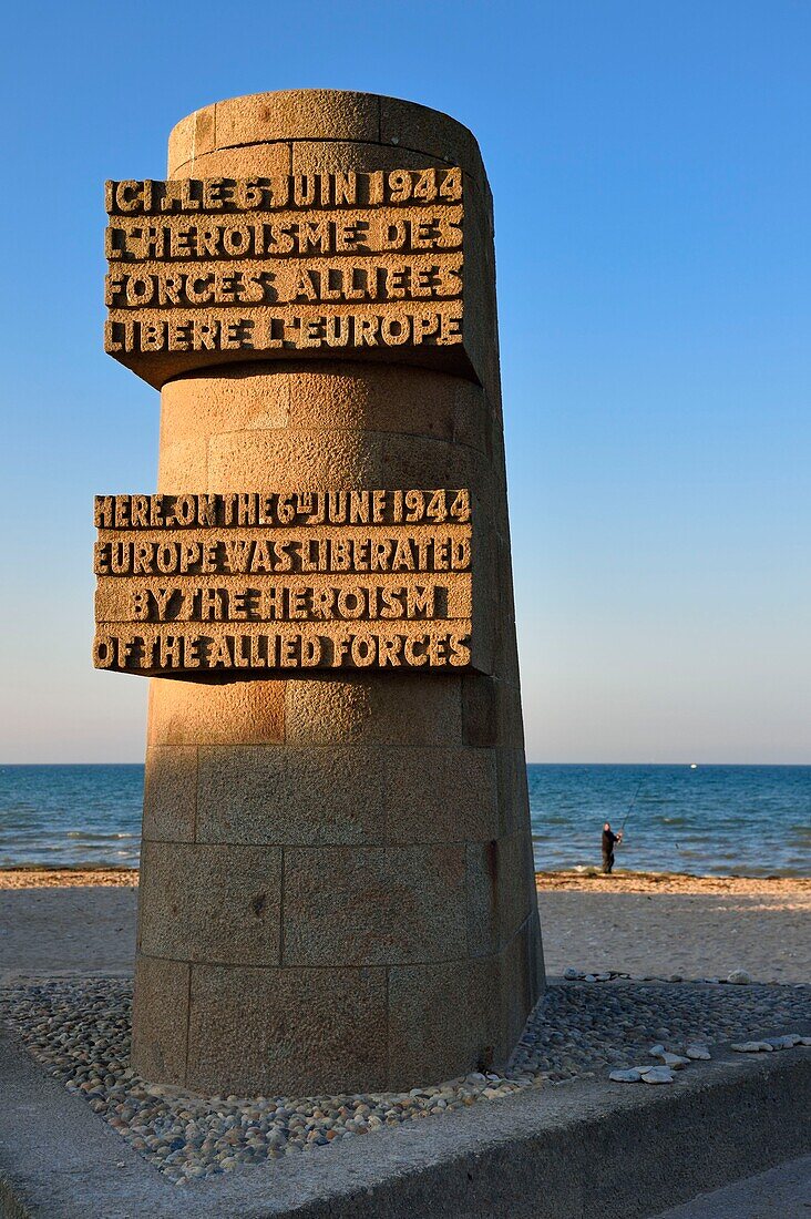 Frankreich,Calvados,Courseulles sur Mer,Juno Beach Gedenkstätte Landung der Alliierten
