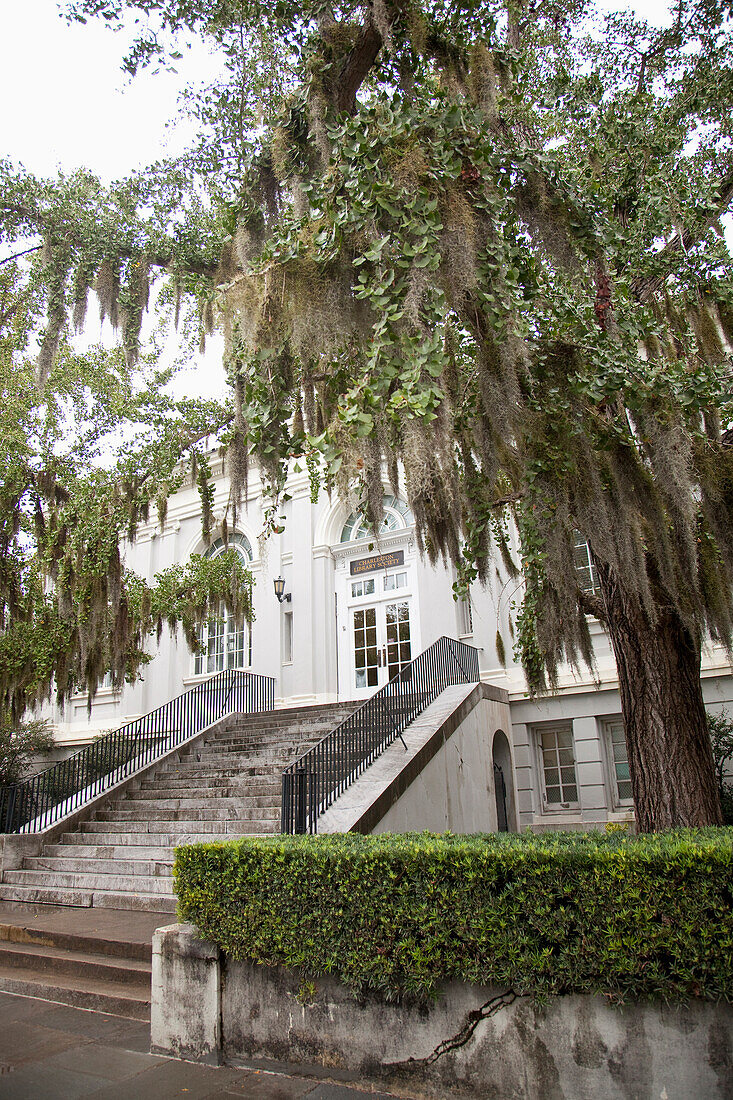 South Carolina. Usa,Blick auf Herrenhaus,Charleston