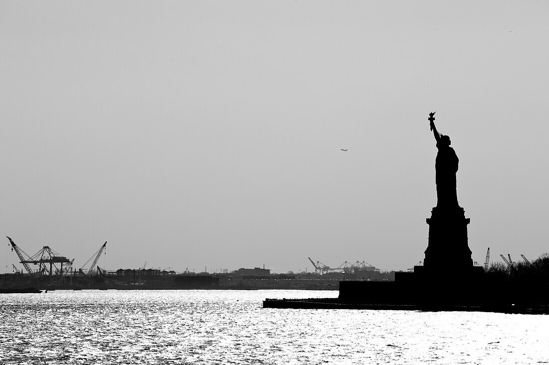 Statue Of Liberty In Liberty Island,New York,Usa