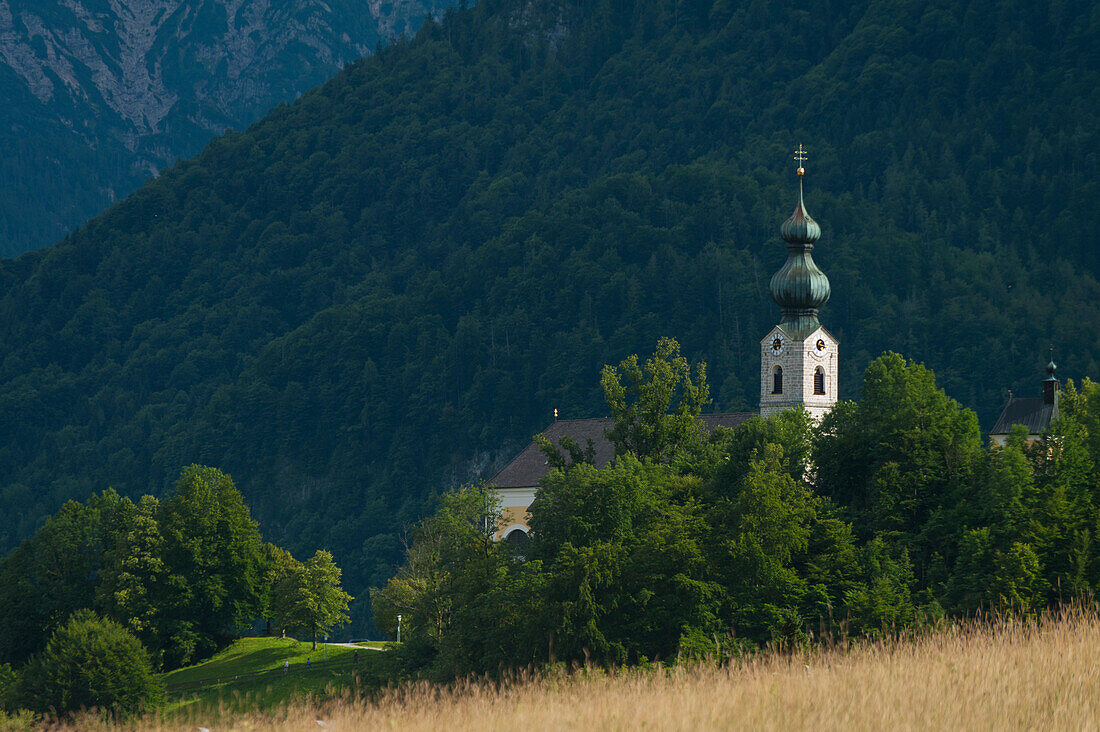 Germany,Ruhpolding church,Bavaria