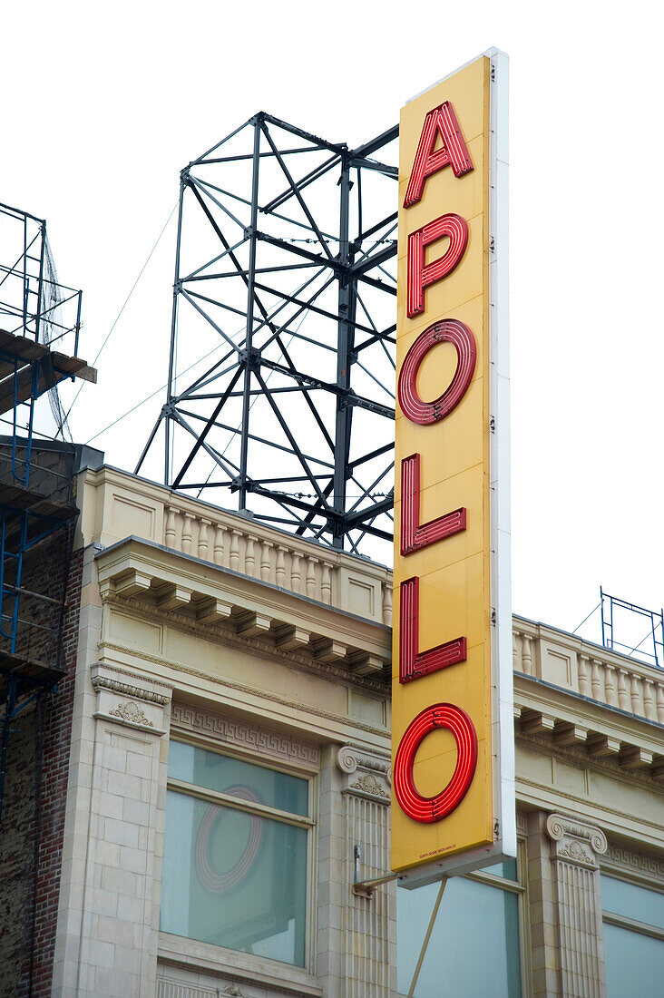 Apollo Theater In Harlem,Manhattan,New York,Usa