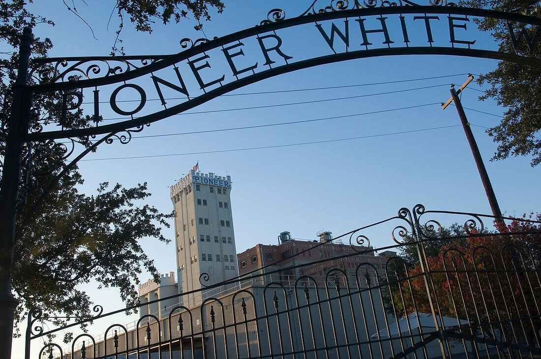 Pioneer White Flour Mills In Southtown,San Antonio
