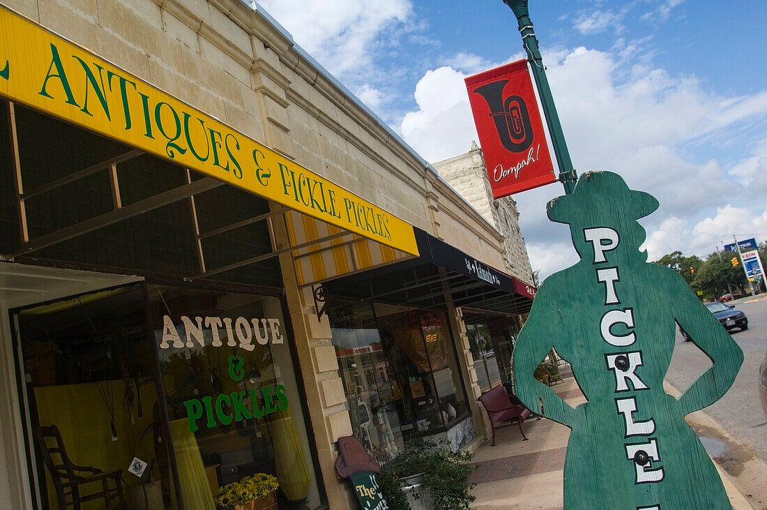 Boerne,Texas Hill Country,Famed For Its Pickles And German Traditions,Texas,Usa