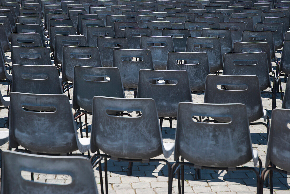 Italy,Chairs At The Vatican,Rome