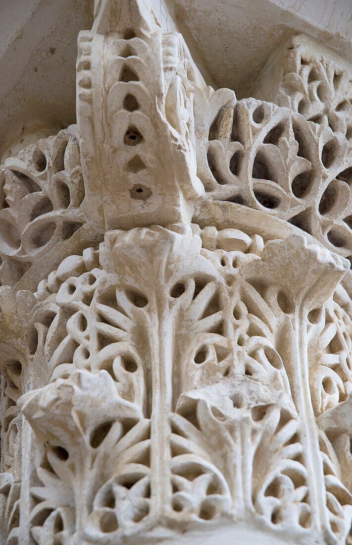 Spain,Detail Of Old Corinthian Column,Cordoba