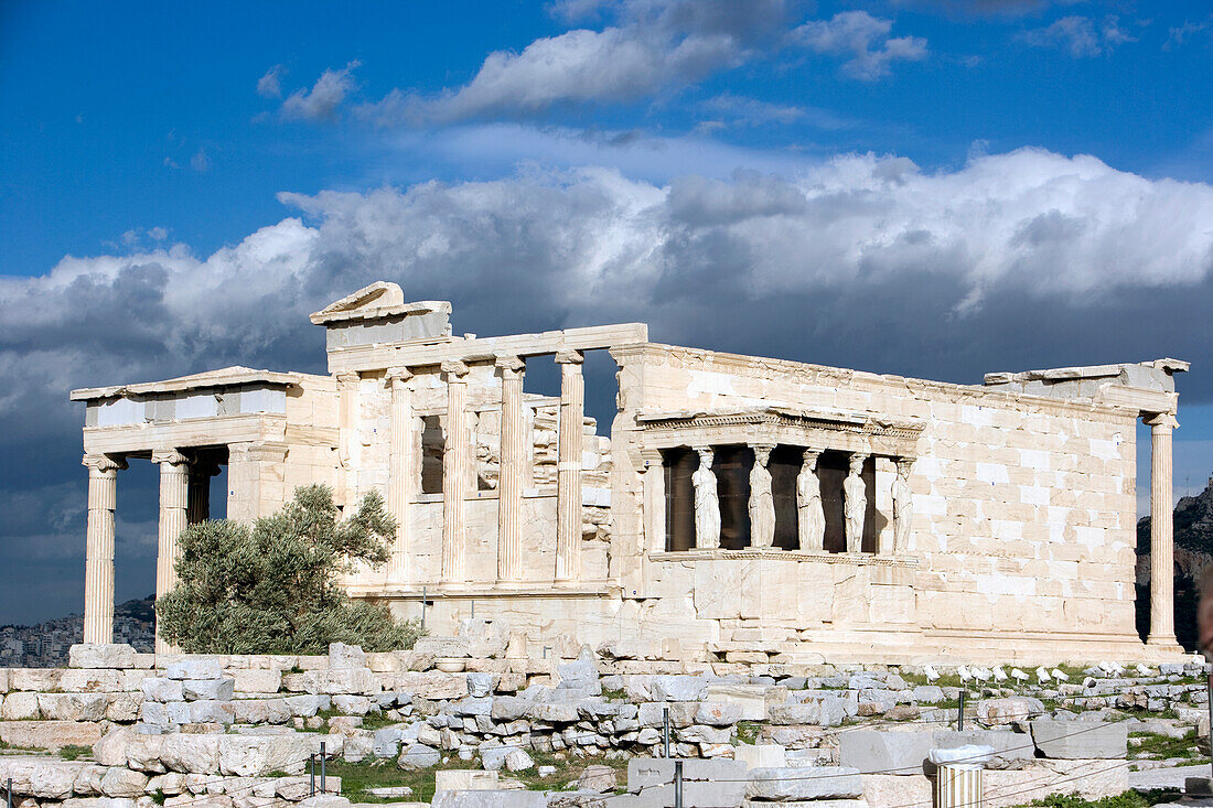 Griechenland,Athen,Erechtheion-Tempel,Akropolis