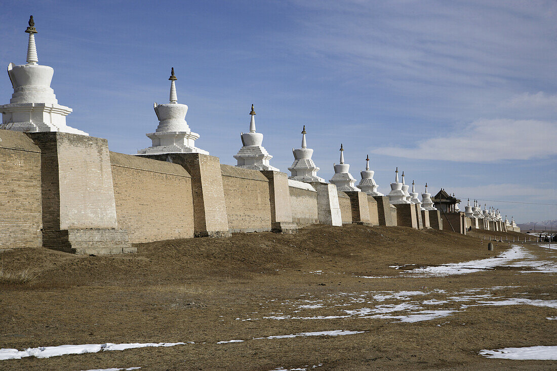 Mongolei,Mauern des Erdene Zuu Klosters,Kharkhorin