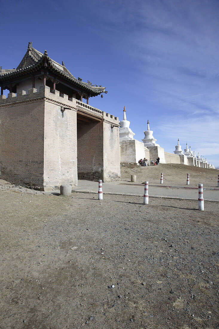 Mongolei,Mauern des Erdene Zuu-Klosters,Kharkhorin