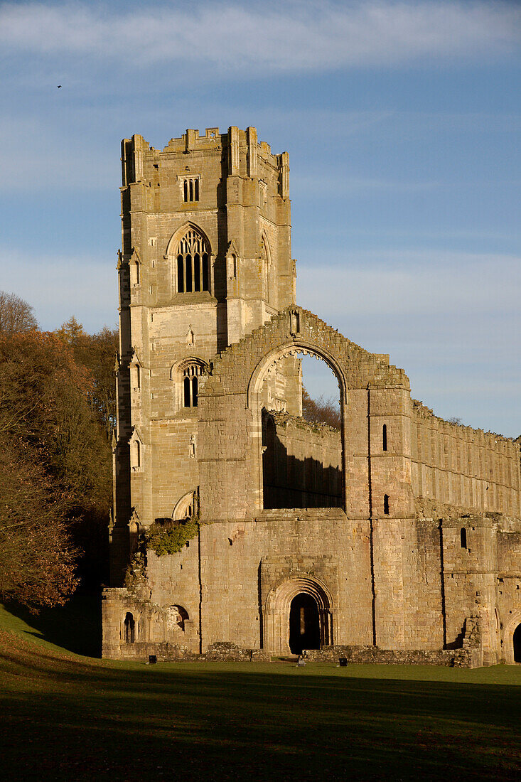 Fountains Abbey,Bei Ripon,Yorkshire,England