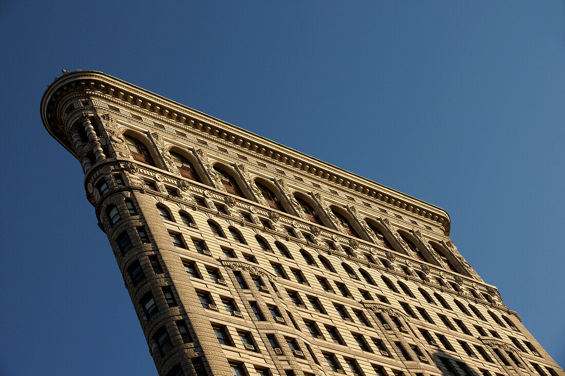 Das ikonische Flatiron-Gebäude, Midtown Manhattan, New York City, New York, Vereinigte Staaten Von Amerika