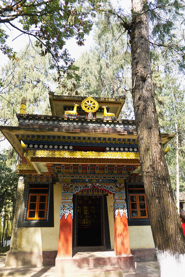 India,West Sikkim,Yuksom,Prayer Wheel,Norbugang Park