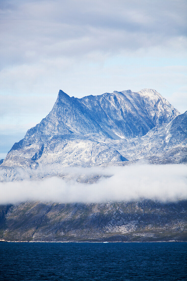 Denmark,Greenland,Views up fjord,Nuuk