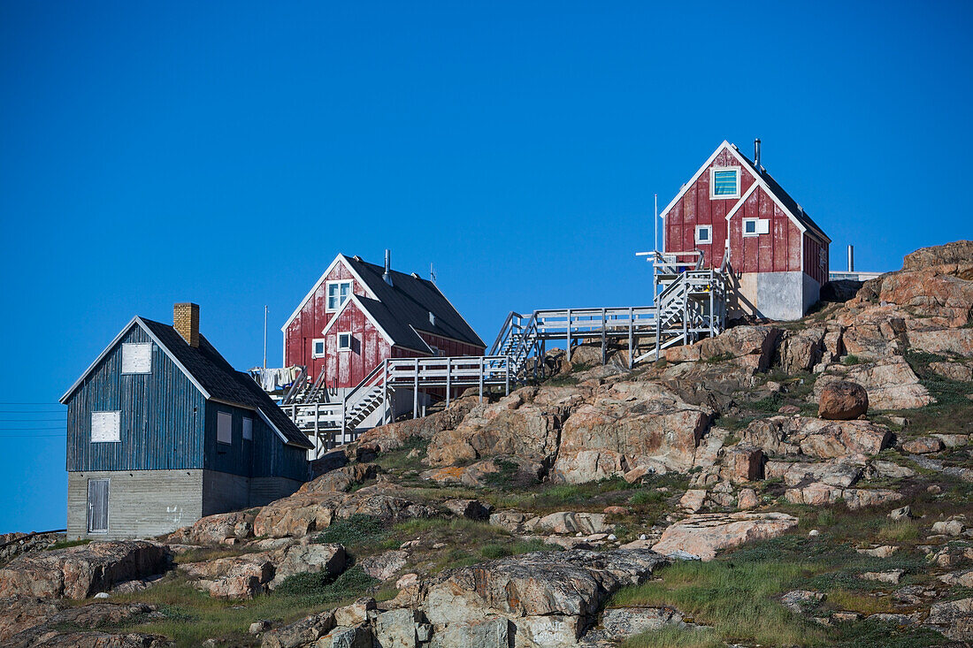 Dänemark,Grönland,Hütten,Upernarvik