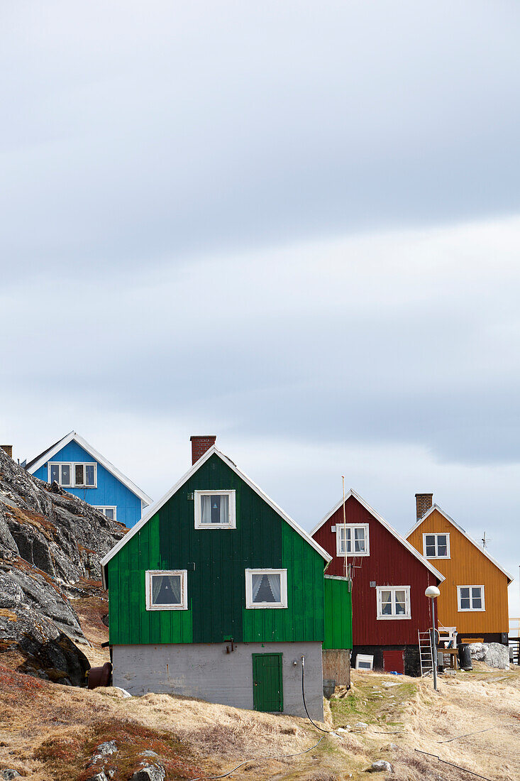 Greenland,Houses,Paamiut