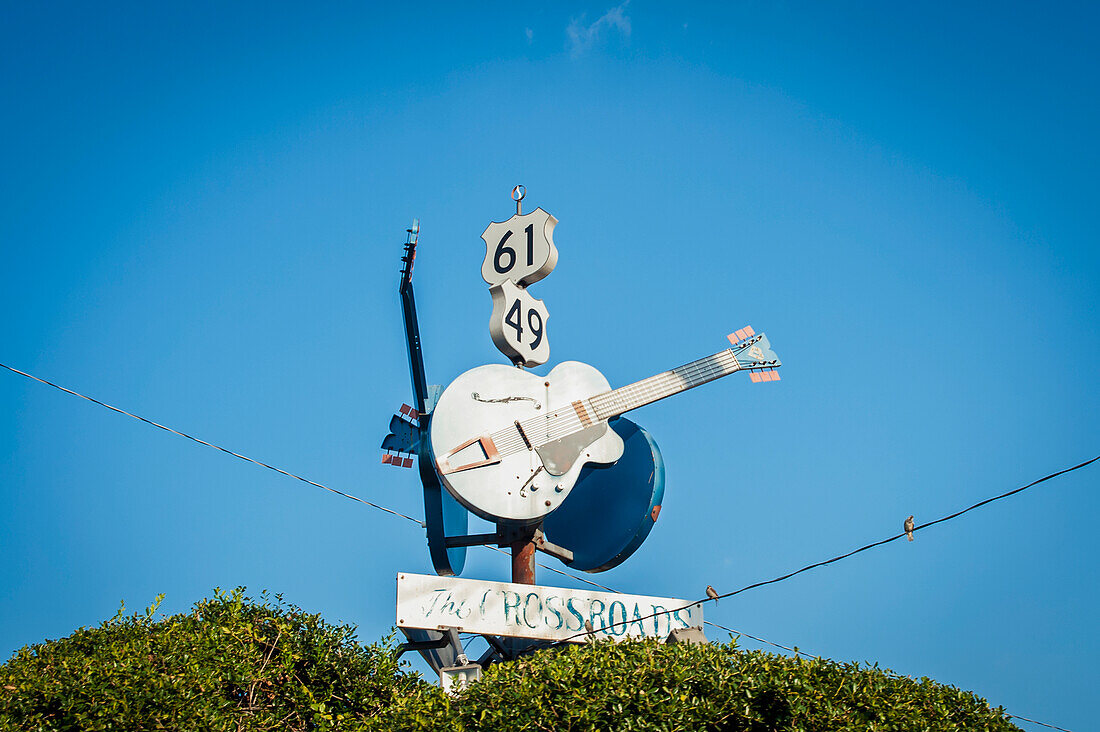 USA,Mississippi,historic site,Clarksdale,The Crossroads