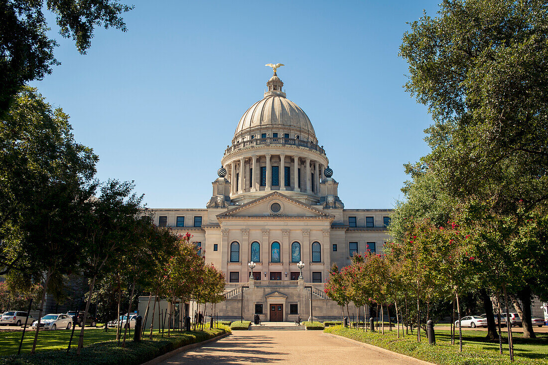 USA,Mississippi,Mississippi State Capitol,Jackson