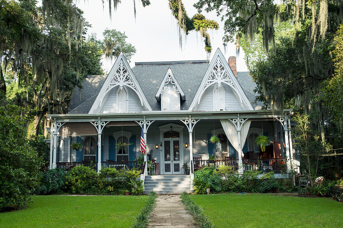 USA,ein Haus aus dem 19. Jahrhundert in St Francisville,Louisiana,St Francisville Inn