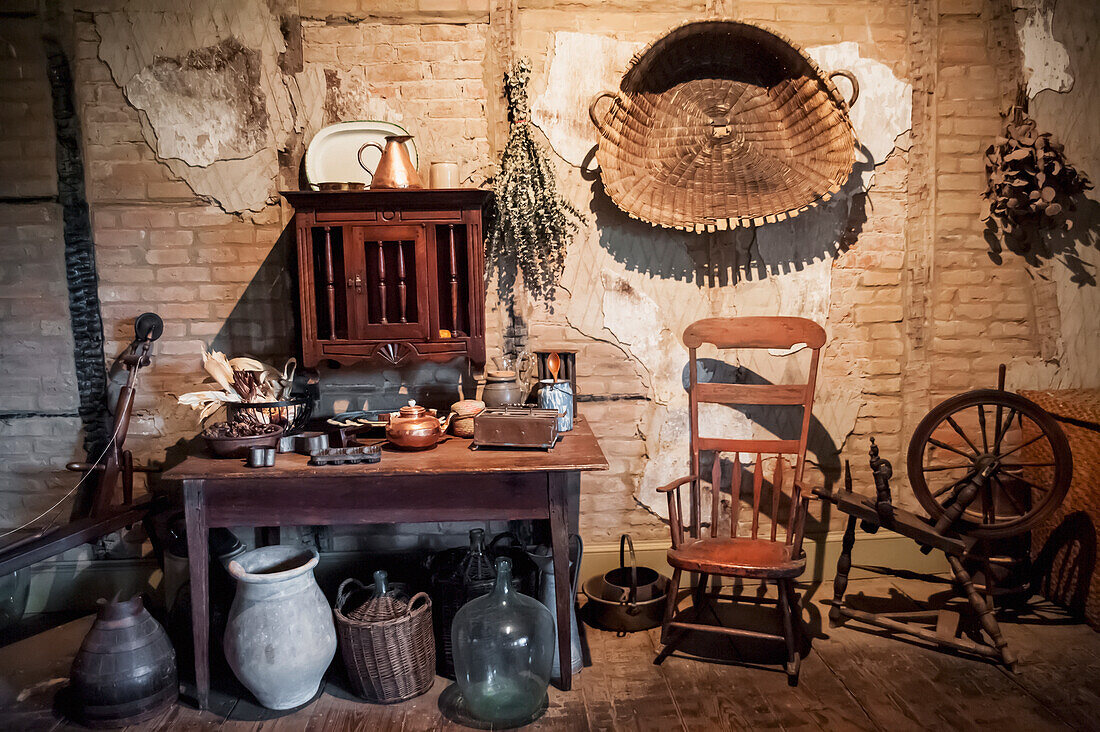 USA,Louisiana,Interior of Laura Plantation,Vacherie