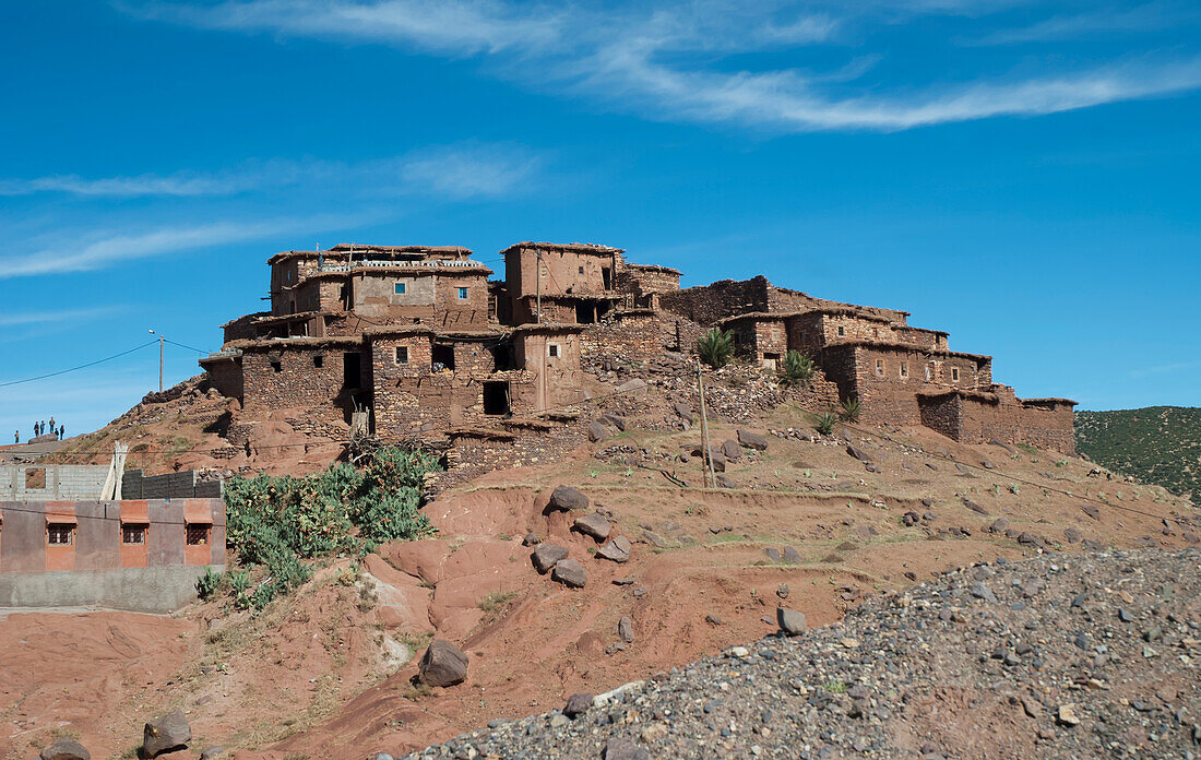 High Atlas,Morocco,Berber village