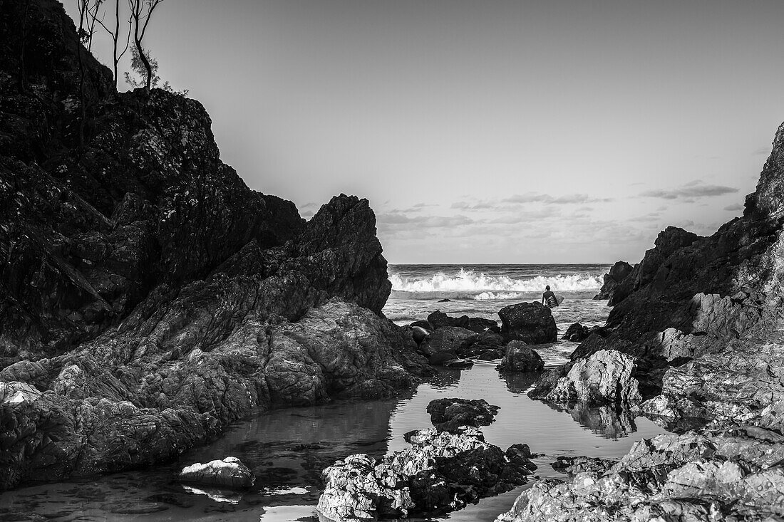 Küstenlandschaft, Byron Bay, Neusüdwales, Australien