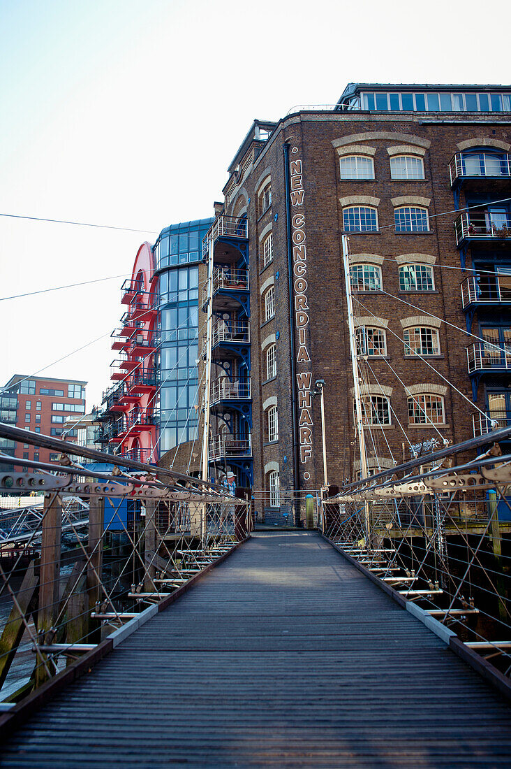 Neue Concordia-Werft,Bermondsey,London,Großbritannien