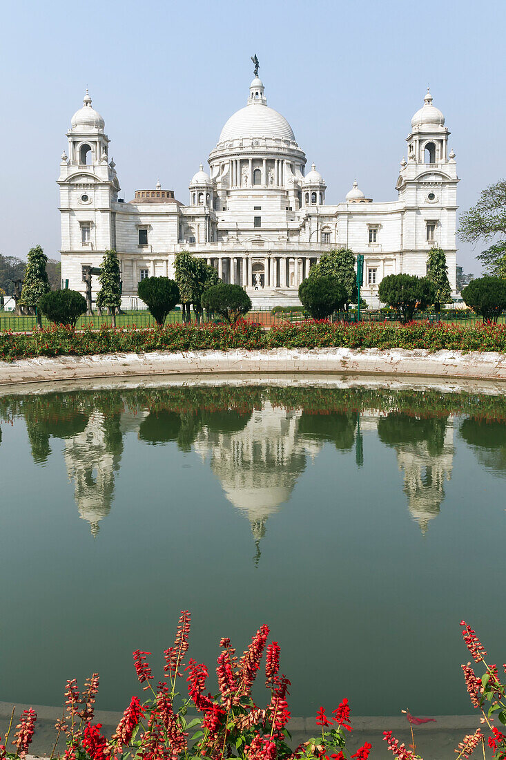 India,West Bengal,View of Victoria Monument,Kolcutta