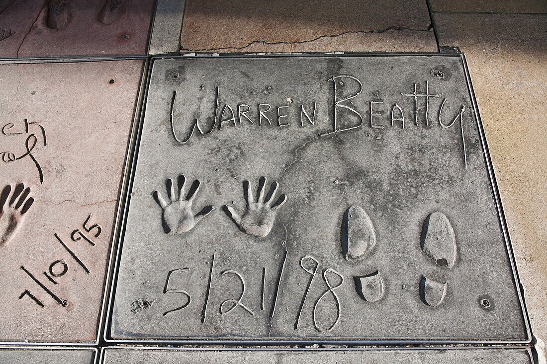 Walk Of Fame,Hollywood,California,Usa