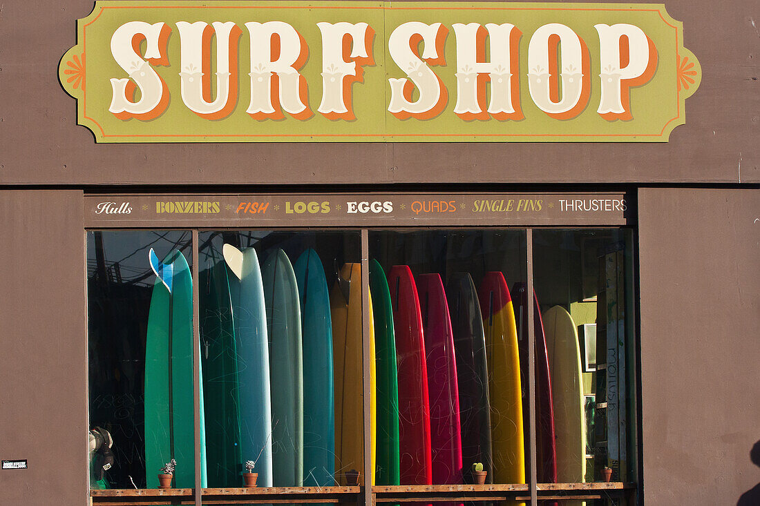 Surfshop,Kalifornien,USA