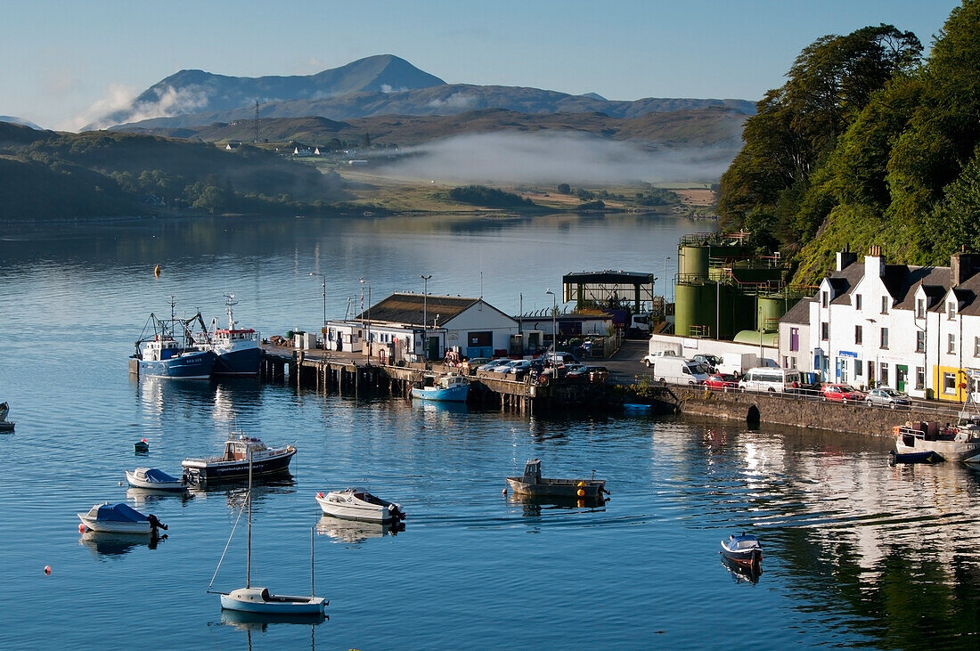 Portree Harbour,Isle Of Skye,Scotland