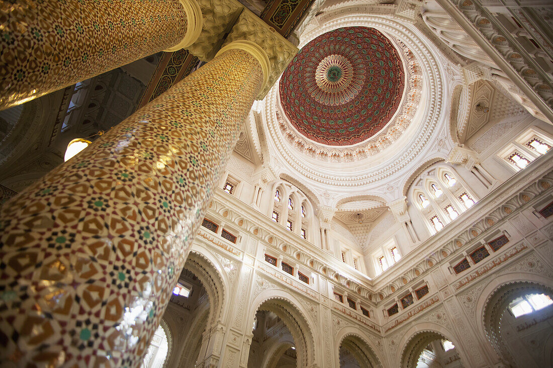 Interior And Dome,Mosque Of Emir Abdel Kader,Constantine,Algeria