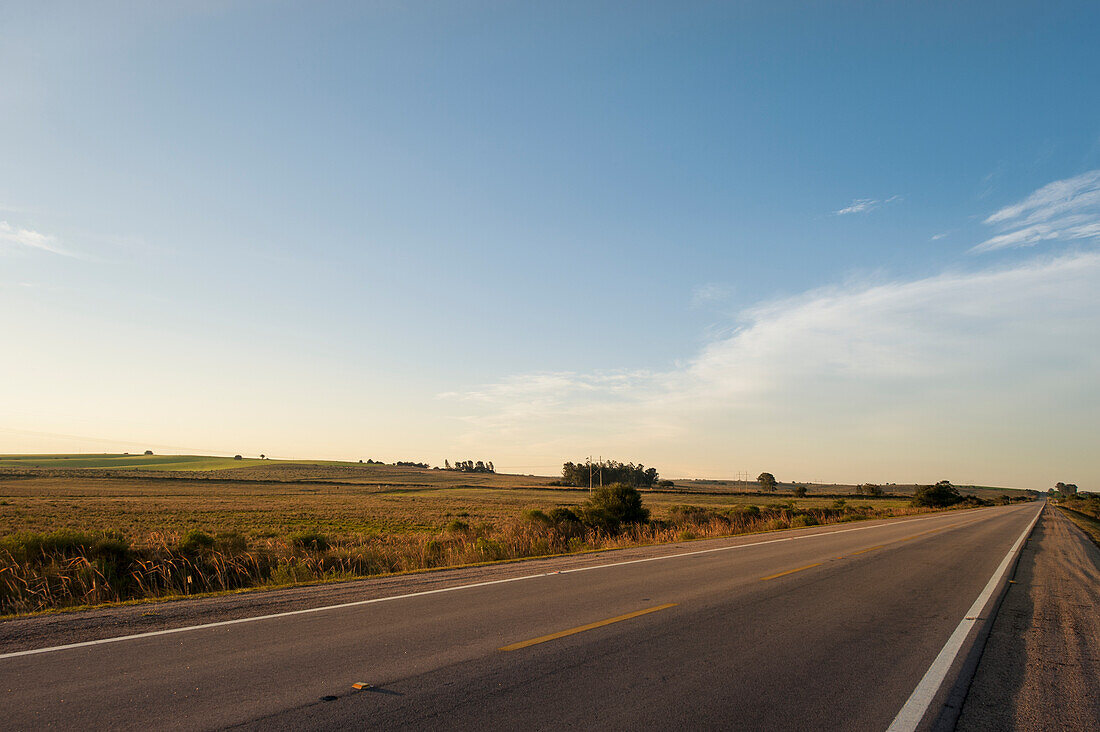 Road To Jaguarao,Rio Grande Do Sul,Brazil