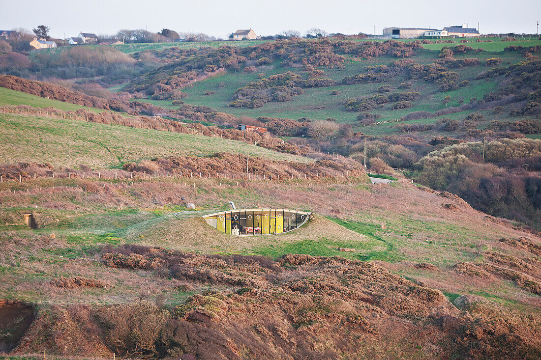 Eco-Home "Malator",Known As "The Teletubby House","The Eye",Pembrokeshire Coastal Path,Wales,United Kingdom