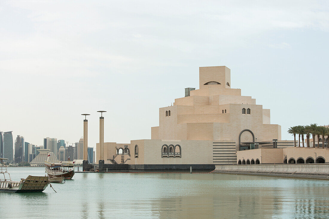 Museum Of Islamic Art,Designed By Architect I. M. Pei,Doha,Na,Qatar