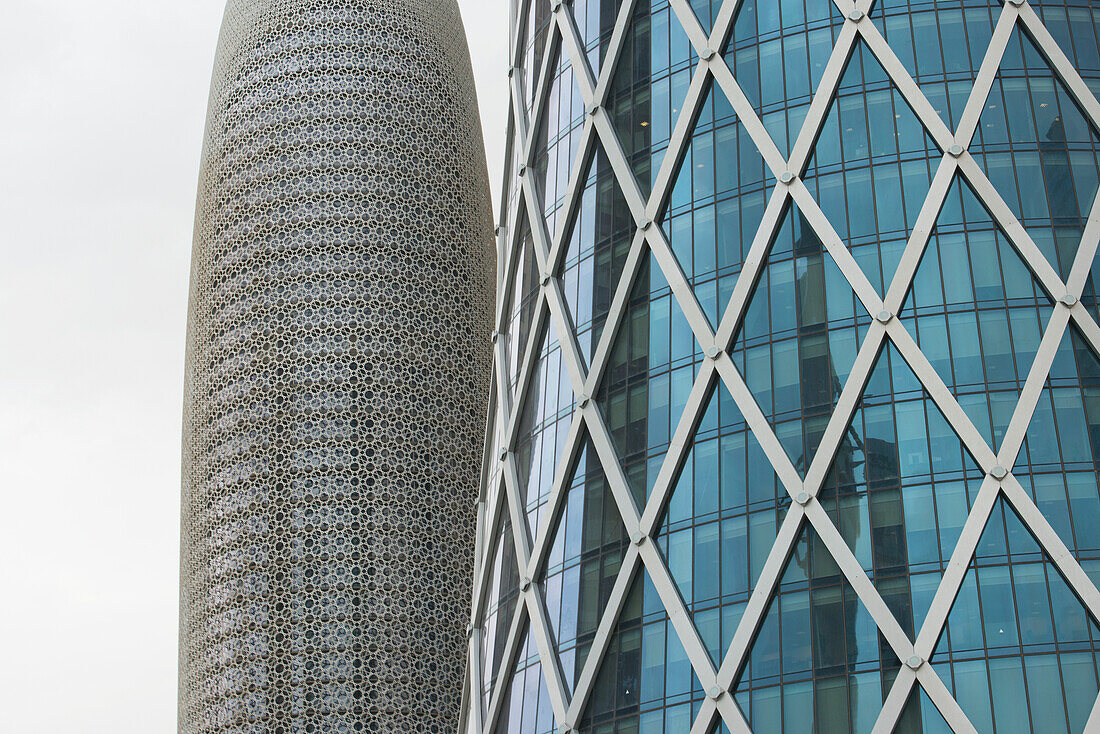 Fantastic Downtown Architecture,Doha,Na,Qatar