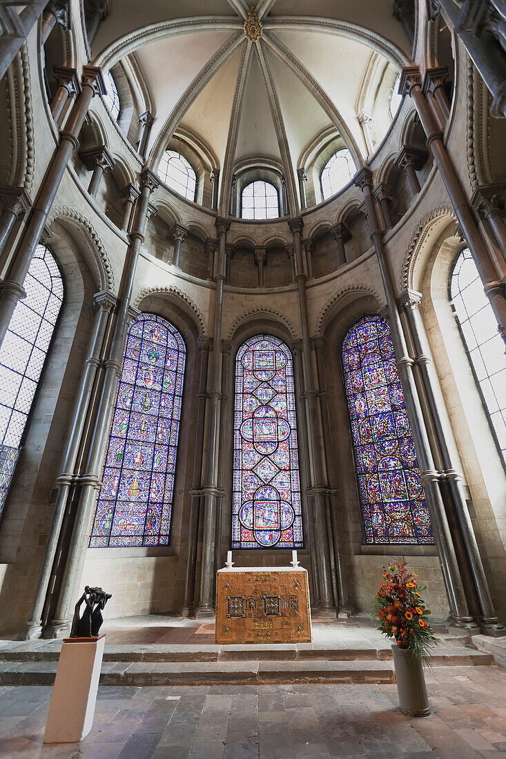 Interior Of Canterbury Cathedral,Canterbury,Kent,England