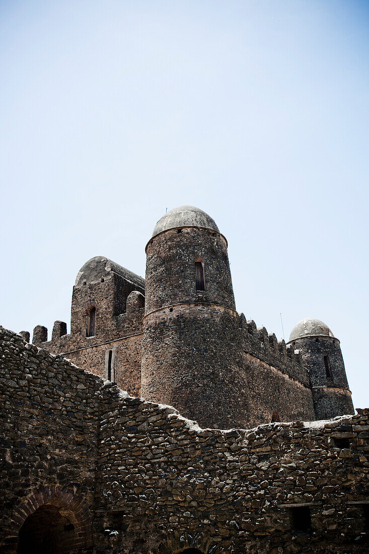 The Seventeenth Century Palace Of King Fasilides,Gondar,Ethiopia