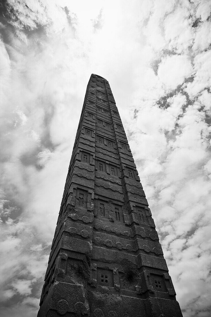 Axumite Stelae At The Church Of Our Lady Mary Of Zion,Axum,Tigray,Ethiopia