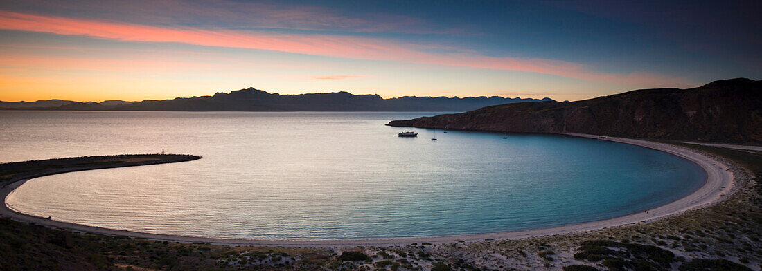 Sunset over the Sea of Cortez,Baja California,Mexico