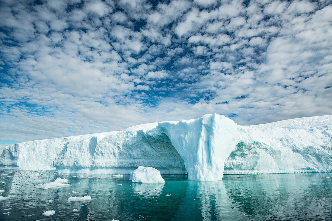 Glacial ice of the Ilulissat Icefjord,Ilulissat,Greenland