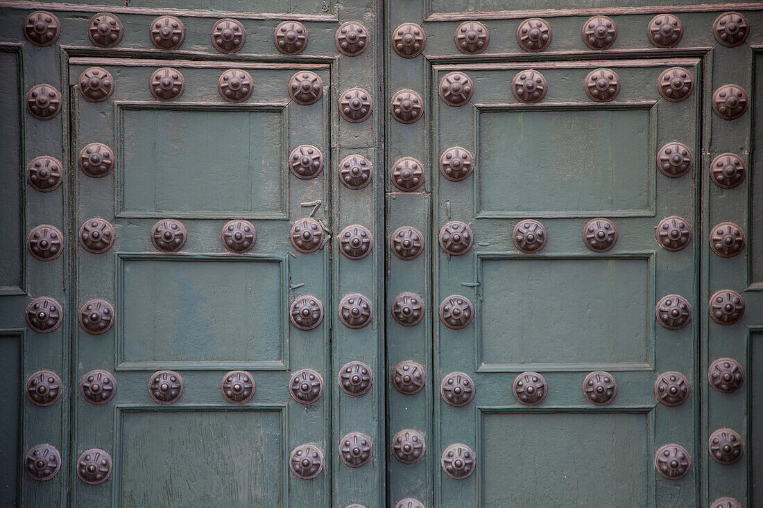 Doors of the Cathedral of of Cusco,Cuzco,Peru