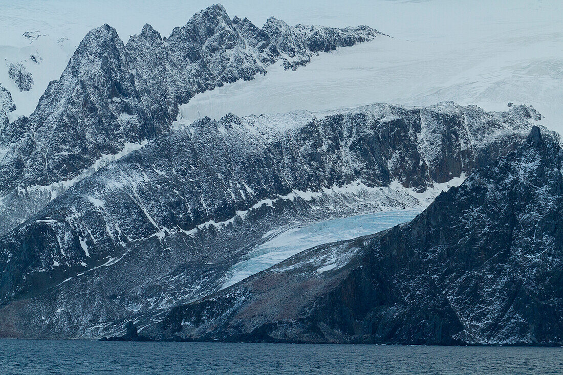 Elephant Island in the Scotia Sea,Antarctica