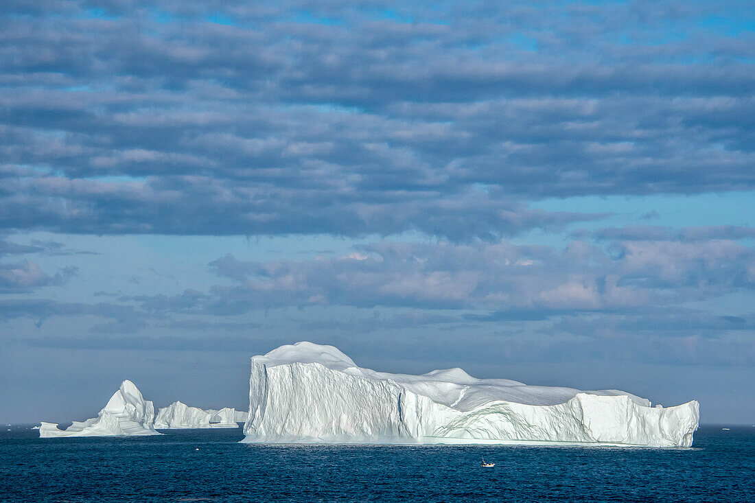 Iceberg floating in Ilulissat Icefjord,Greenland