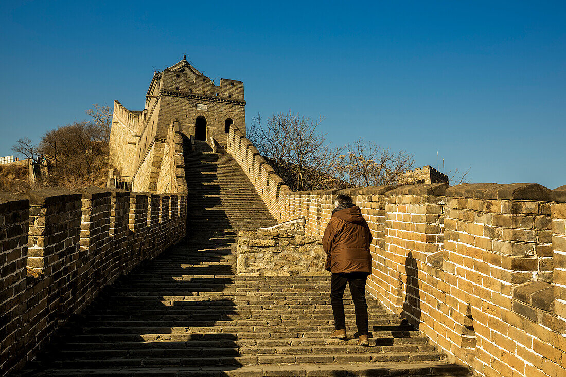 Die Große Chinesische Mauer, Mutianyu, Bezirk Huairou, China