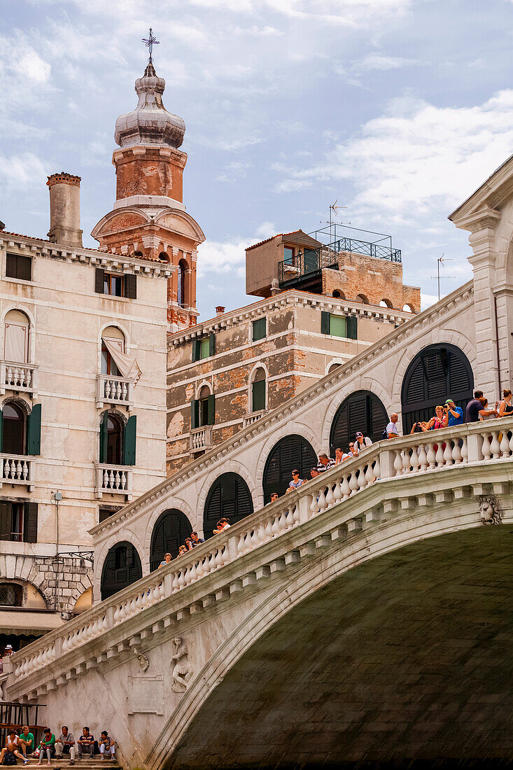 Rialto-Brücke,Venedig,Italien