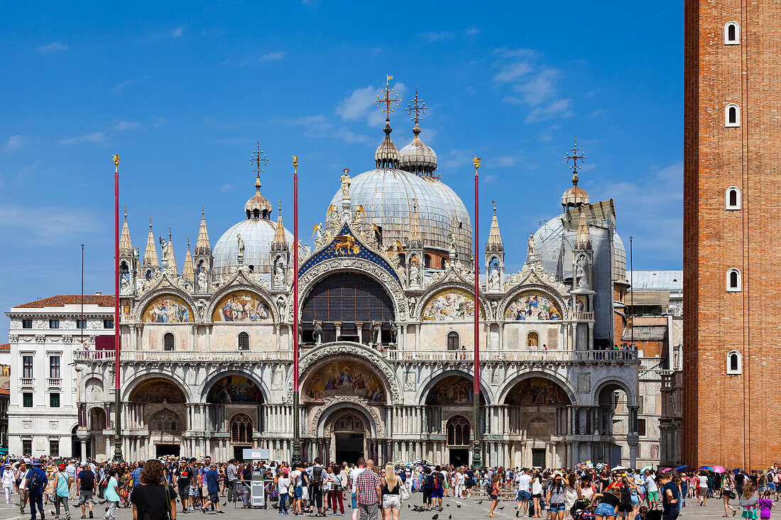 Markusdom, Markusplatz, Venedig, Italien