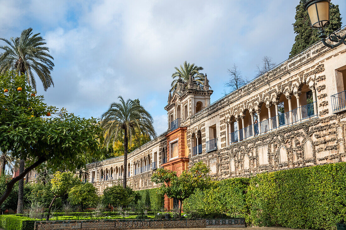 Alcazar Palace gardens,Game of Thrones filming location,Seville,Spain